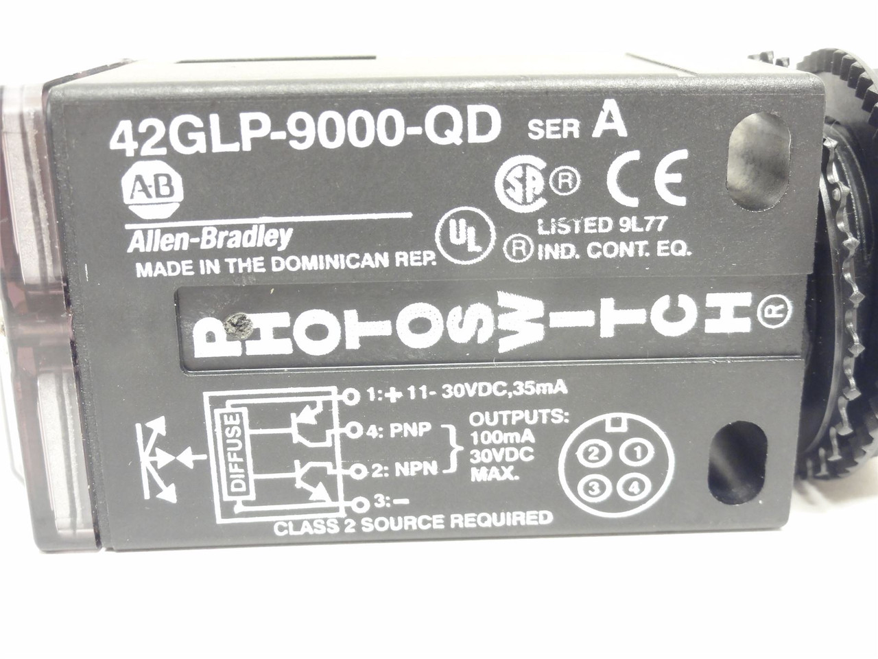 Allen-Bradley 42GLP-9000-QD; Photo-Sensor; 11-30VDC; 32mA