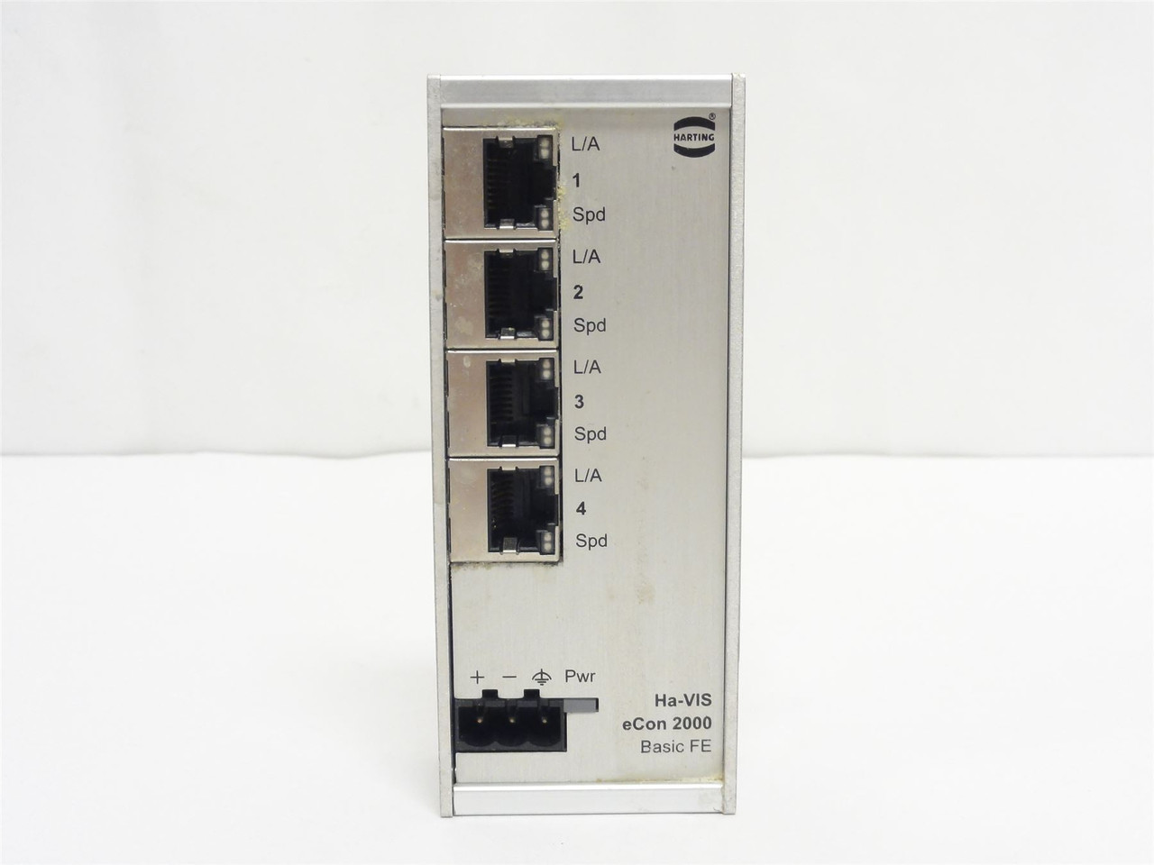 Harting 24020040010; Unmanaged RJ45 Ethernet Switch; 4-Port