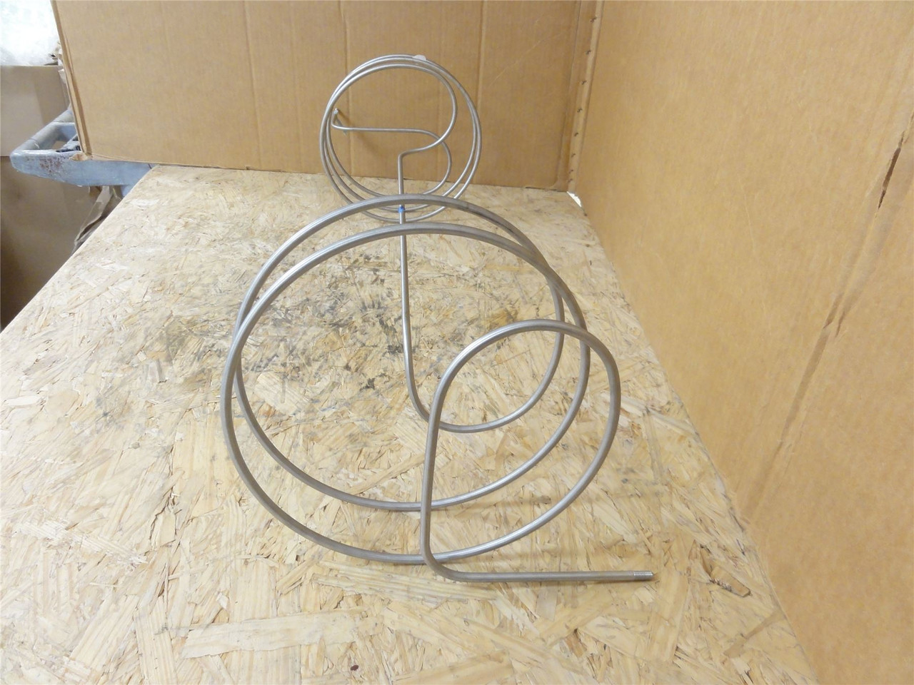 MFG- 30-0813; Coiled Angle Nozzle; SS-304; 1/4" Tube