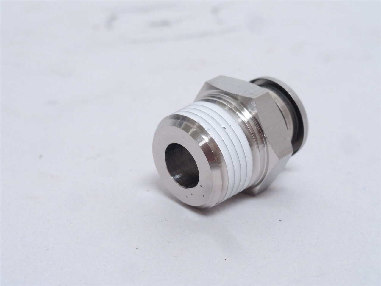 SMC KQG2H11-N03S; Union Fitting; SS; 3/8"PTC x 3/8NPT