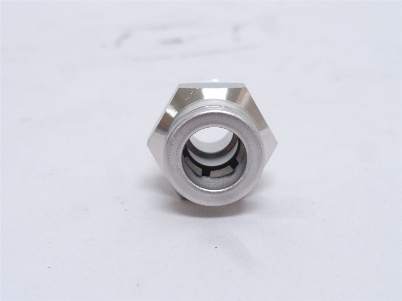 SMC KQG2H11-N03S; Union Fitting; SS; 3/8"PTC x 3/8NPT