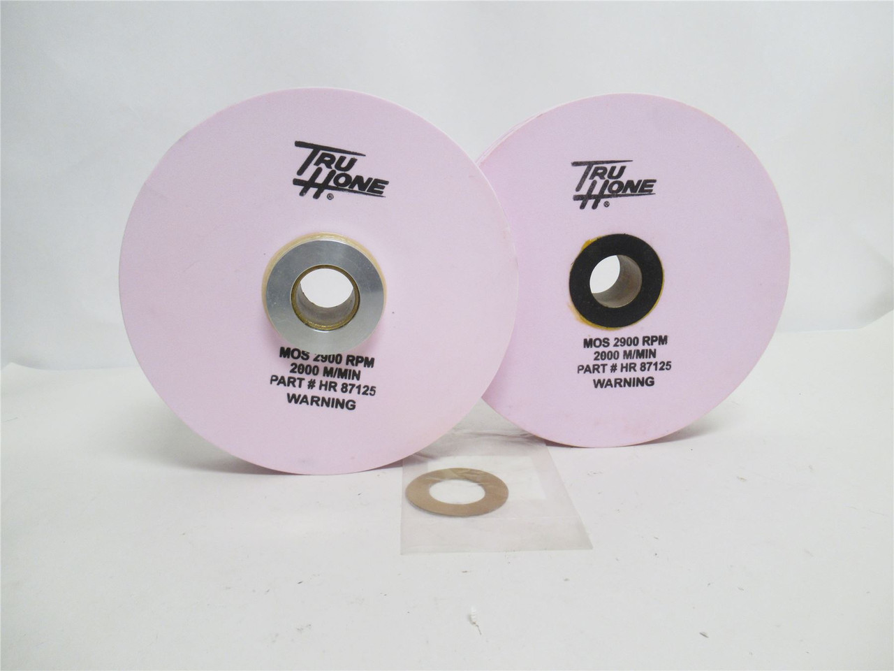 True Hone HR87125; Lot-2 Honig Wheel; 220 Grit; 1-1/4"ID