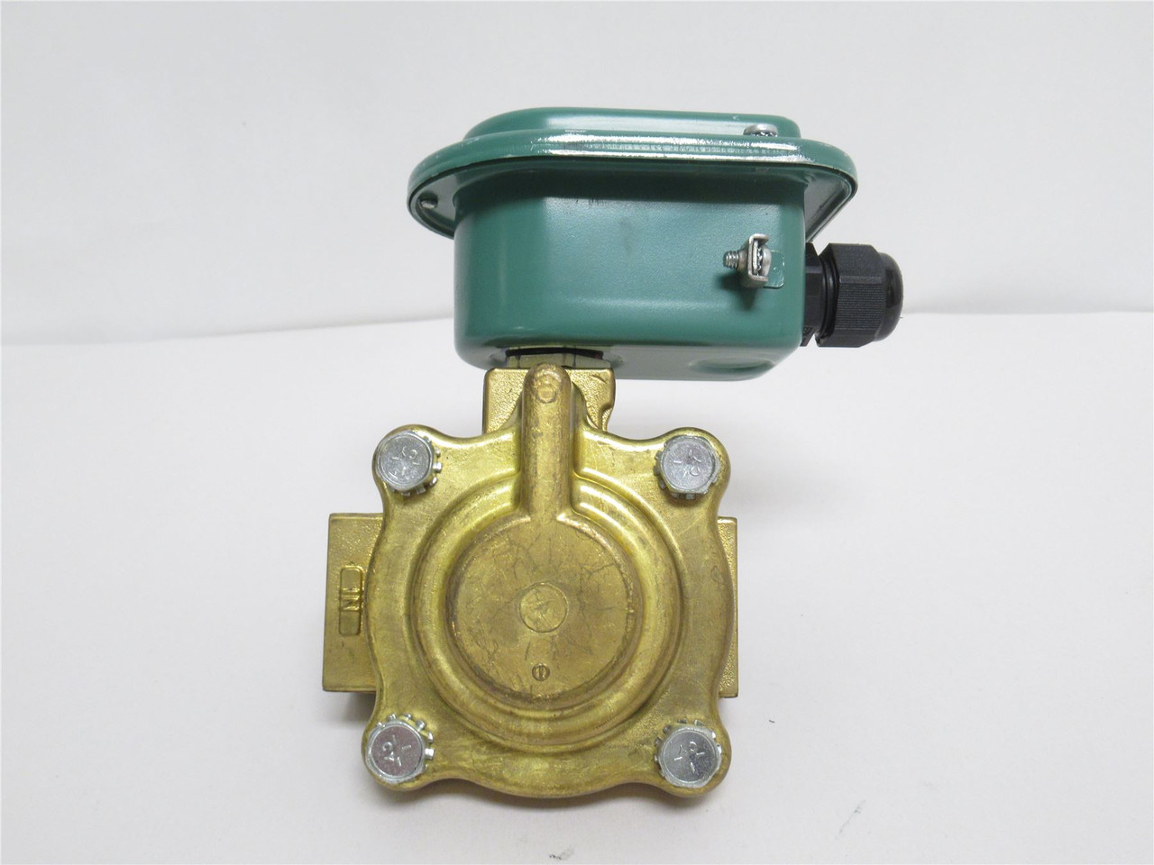 Asco WPE220-025; Brass Solenoid Valve; Steam; 10BAR; 1NPT