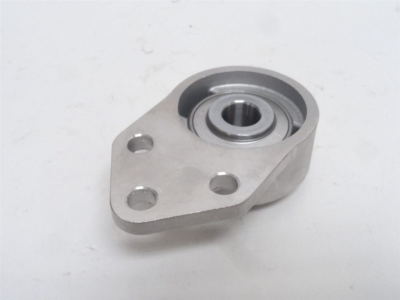 Hub City FR250STWX5/8L; Flange Bearing; SS; 3-Bolt; 5/8"ID