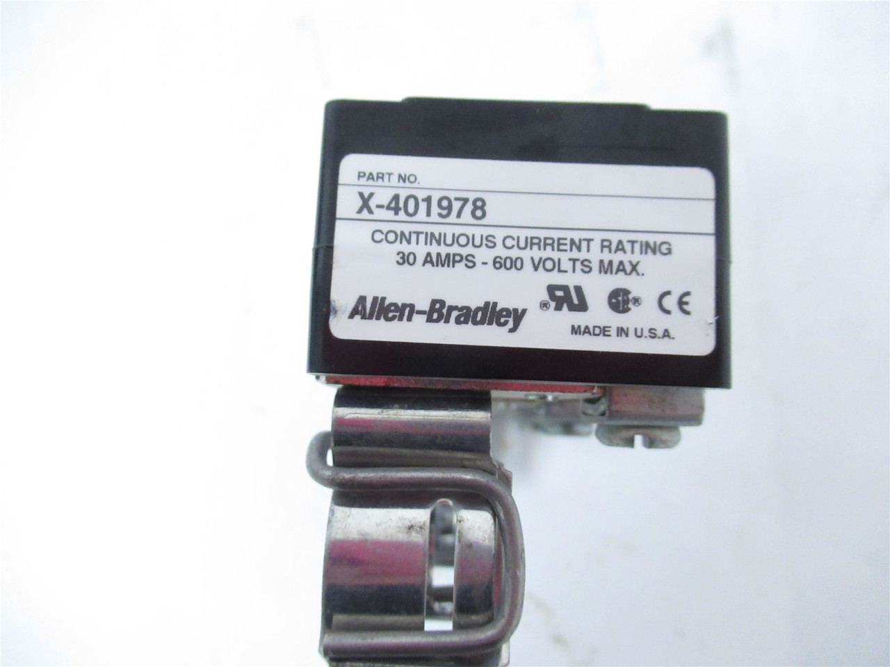 Allen-Bradley X-401978; Switch Disconnect Fuse Block