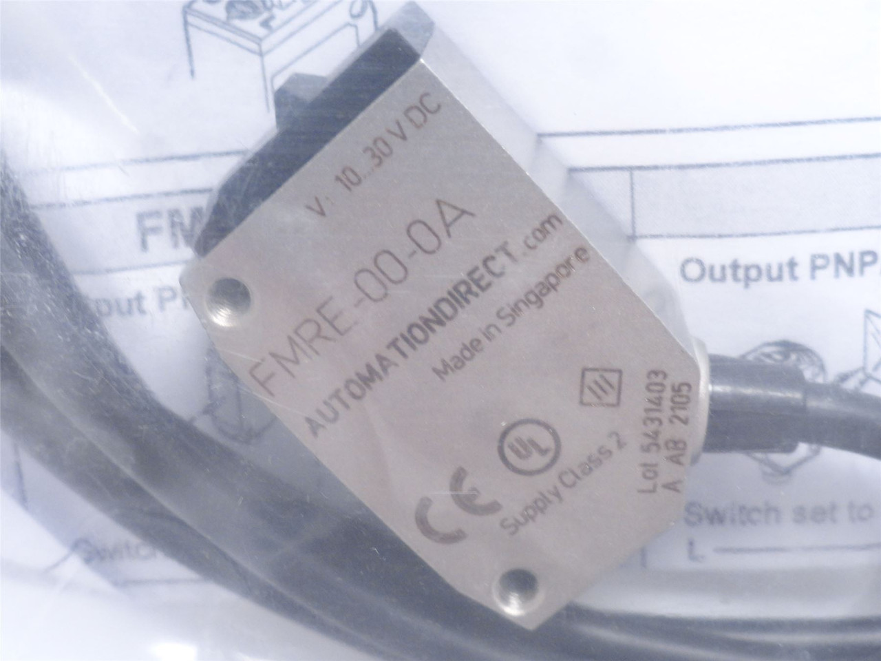 Automation Direct FMRE-00-0A; Photo Sensor; SS; 10-30VDC