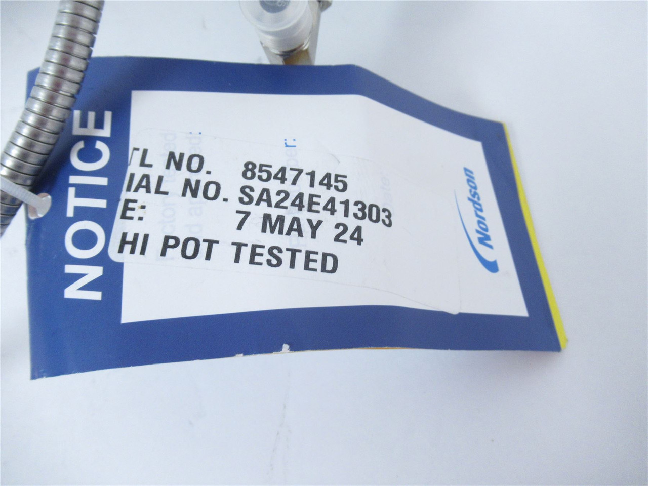 Nordson 8547145; Glue GUN MULTI SOLID BLUE SPRING 230V