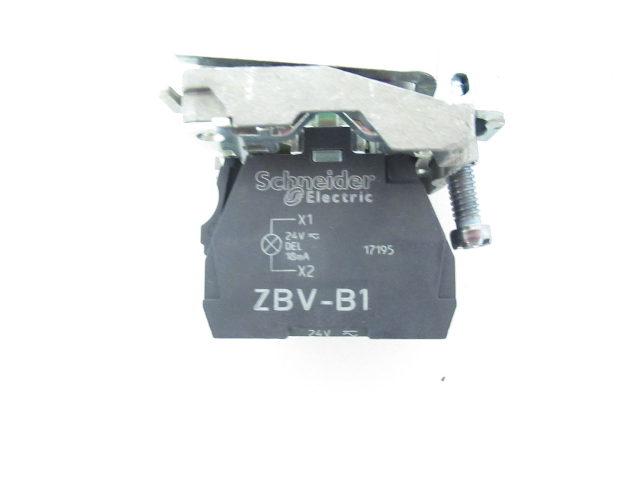 Schneider ZB4BVB1; Switch 22mm; 24VAC/DC; White; LED