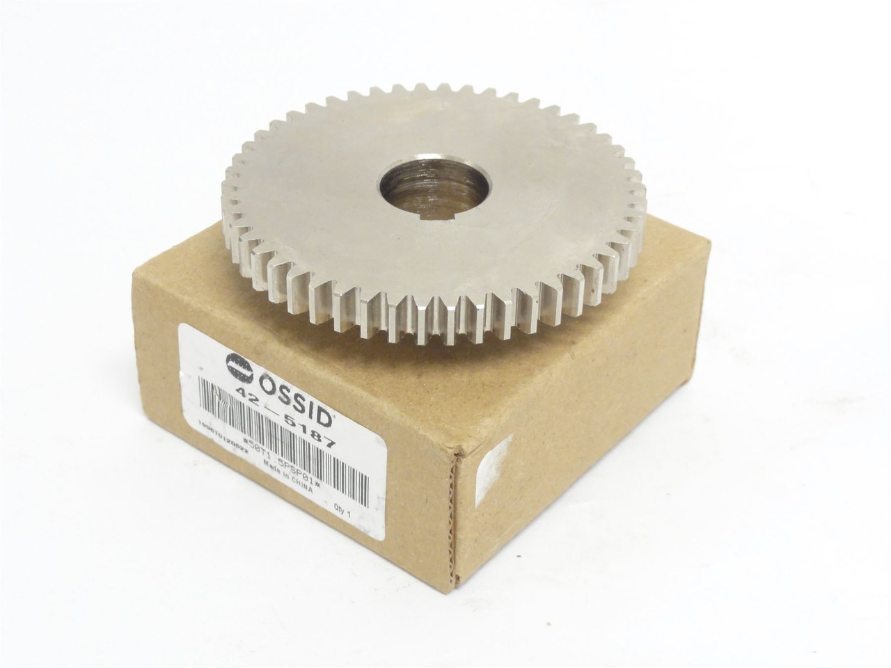 Ossid 42-5187; Steel Gear; 20mmID; 50 Teeth; 78mmOD