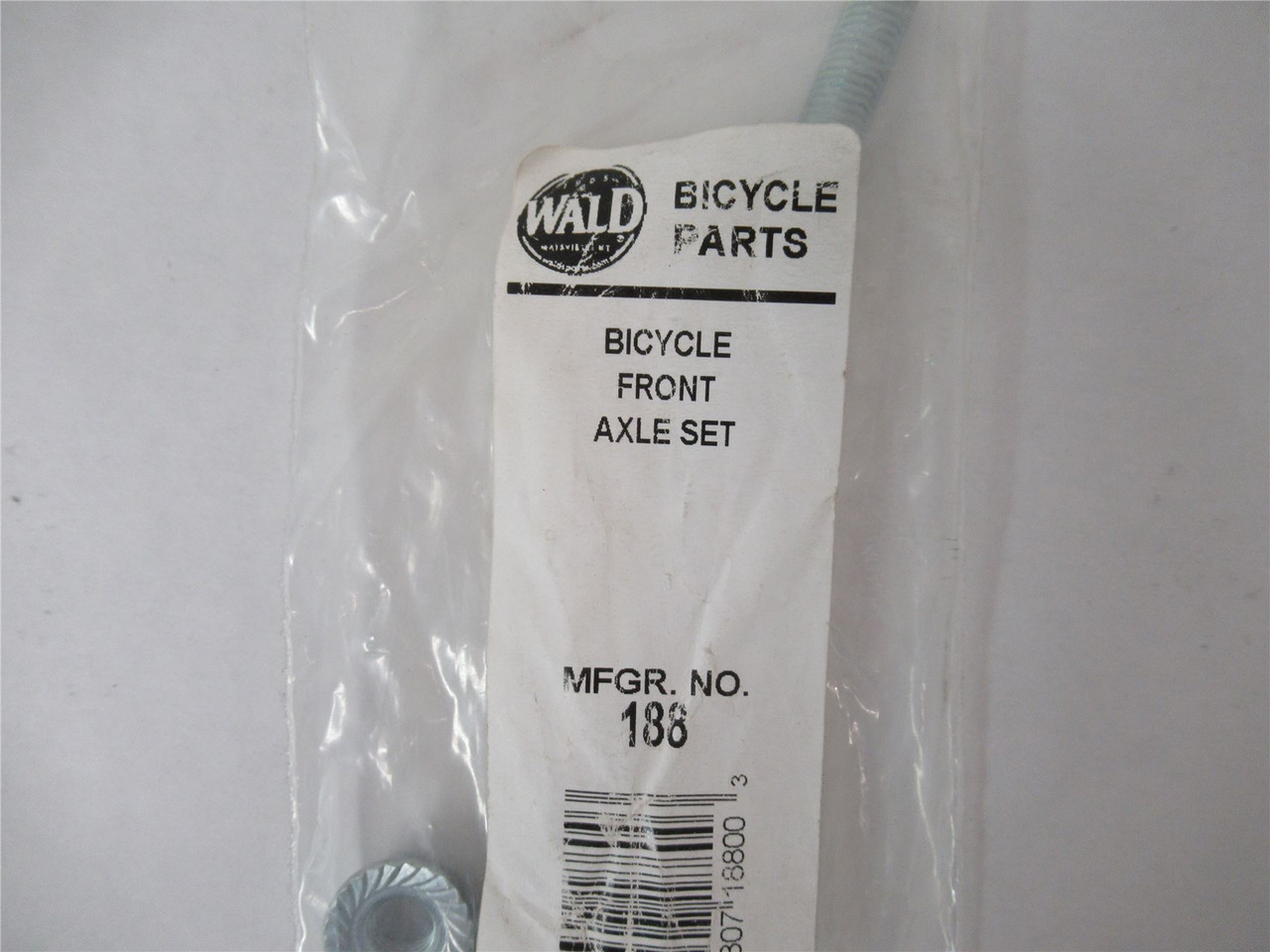 Wald 188; Bicycle Front Axle Set  For 26" Spoke Wheel