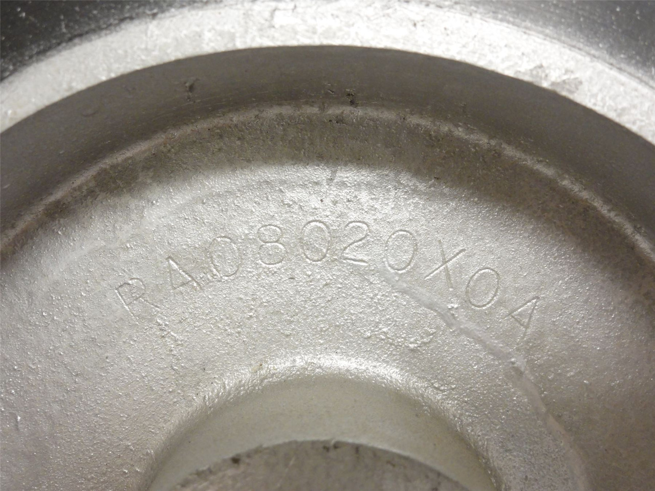 MFG- RAO8020X0A; Aluminum/Poly Wheel 2" W x 8" OD x 1-7/16"ID
