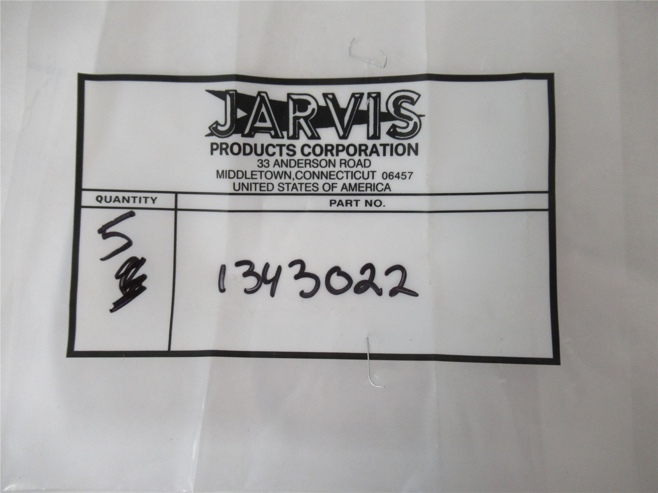 Jarvis 1343022; Lot-5 Gasket Seal VC Vent Poultry Cutter