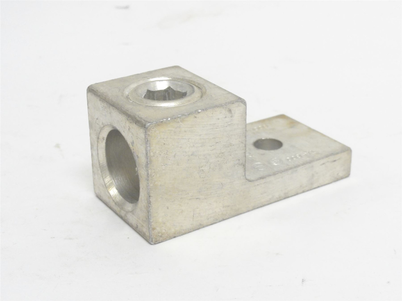 Ilsco TA-600-2NS; Aluminum Lug; 2AWG 3/8in Bolt; Tin Plated