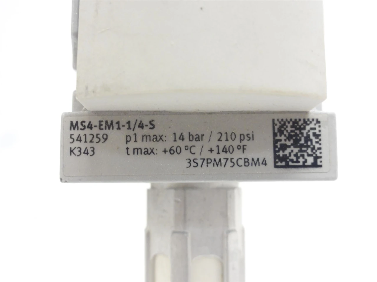 Festo MS4-EM1-1/4-S; On/Off Valve With Silencer 541259; G1/4"