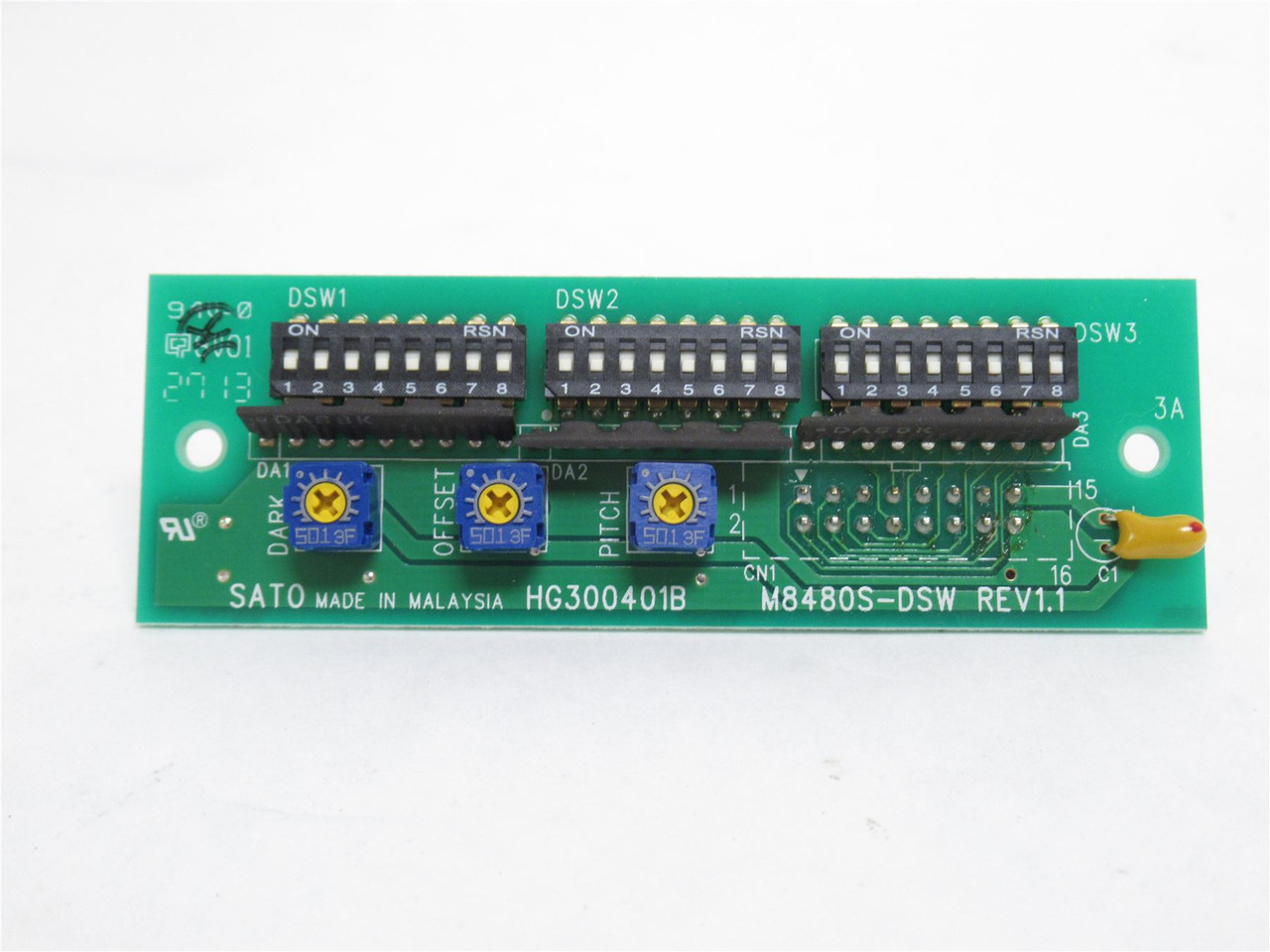 Sato RJ2730100; Dip-Switch HG300401B; DSW PCB Set