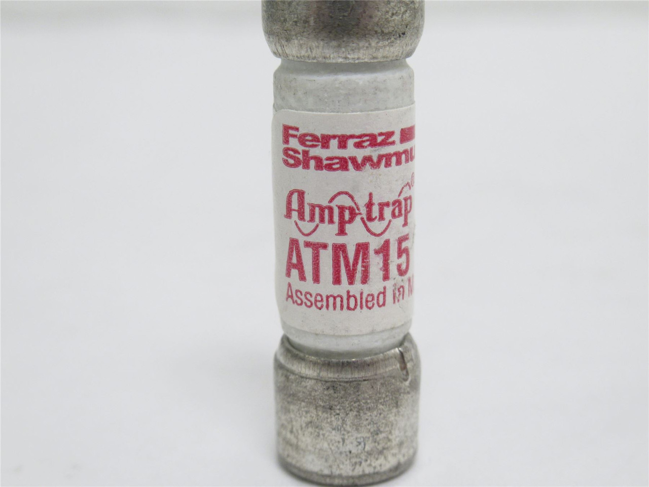 Ferraz-Shawmut ATM15; Lot-2 Time Delay Midget Fuse 15A 250VAC