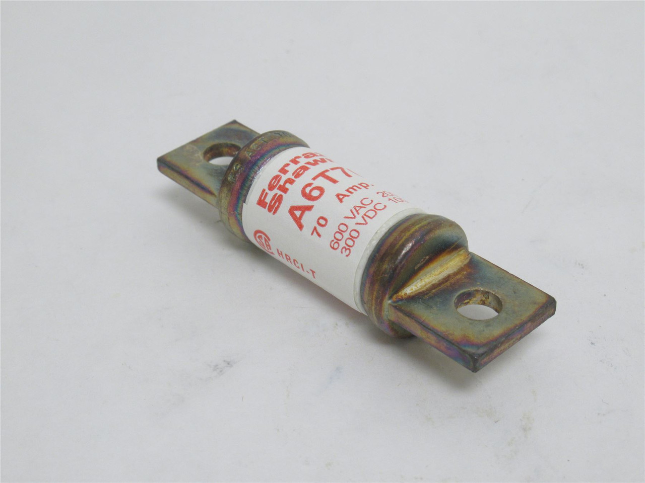 Ferraz-Shawmut A6T20; Very Fast Acting Fuse; 70A; 600VAC