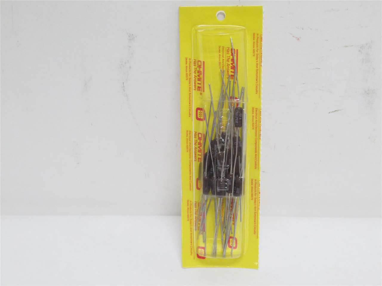 Ohmite 23J1R0; Lot-25 Axial Flame Resistors; 3W; 1 Ohm +/- 5%