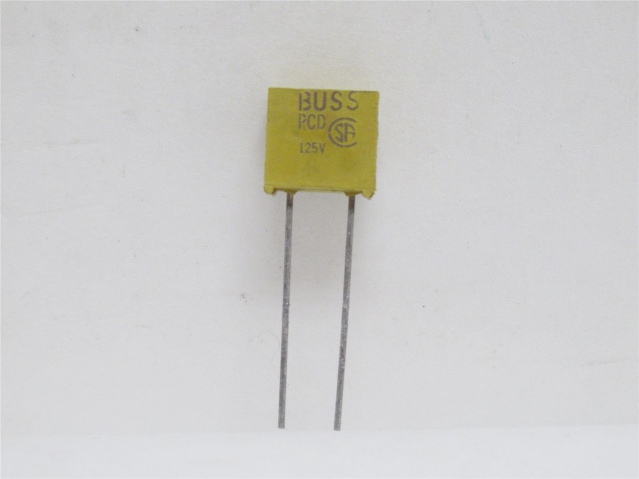 Bussmann PCD-125V; Lot-10 Board Mount Fuse 5A; 125VAC; 250VDC