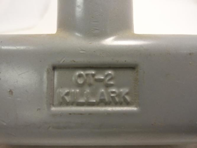 Killark OT-2; Conduit Body w/Cover; 3/4" Hub Size