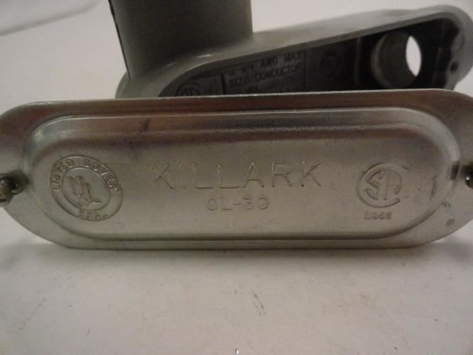 Killark OLL-3; Conduit Body; 1" Hub Size; Volume: 12 CU. IN.
