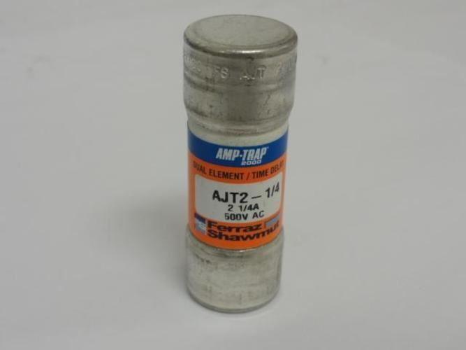 Ferraz AJT2-1/4; Fuse; 2-1/4A; Class J; 600V