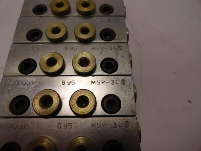 Lubriquip MDL-Unkn92266; Divider Valve(MSP-10S)1; (MSP-15T)2; (MSP30S)4