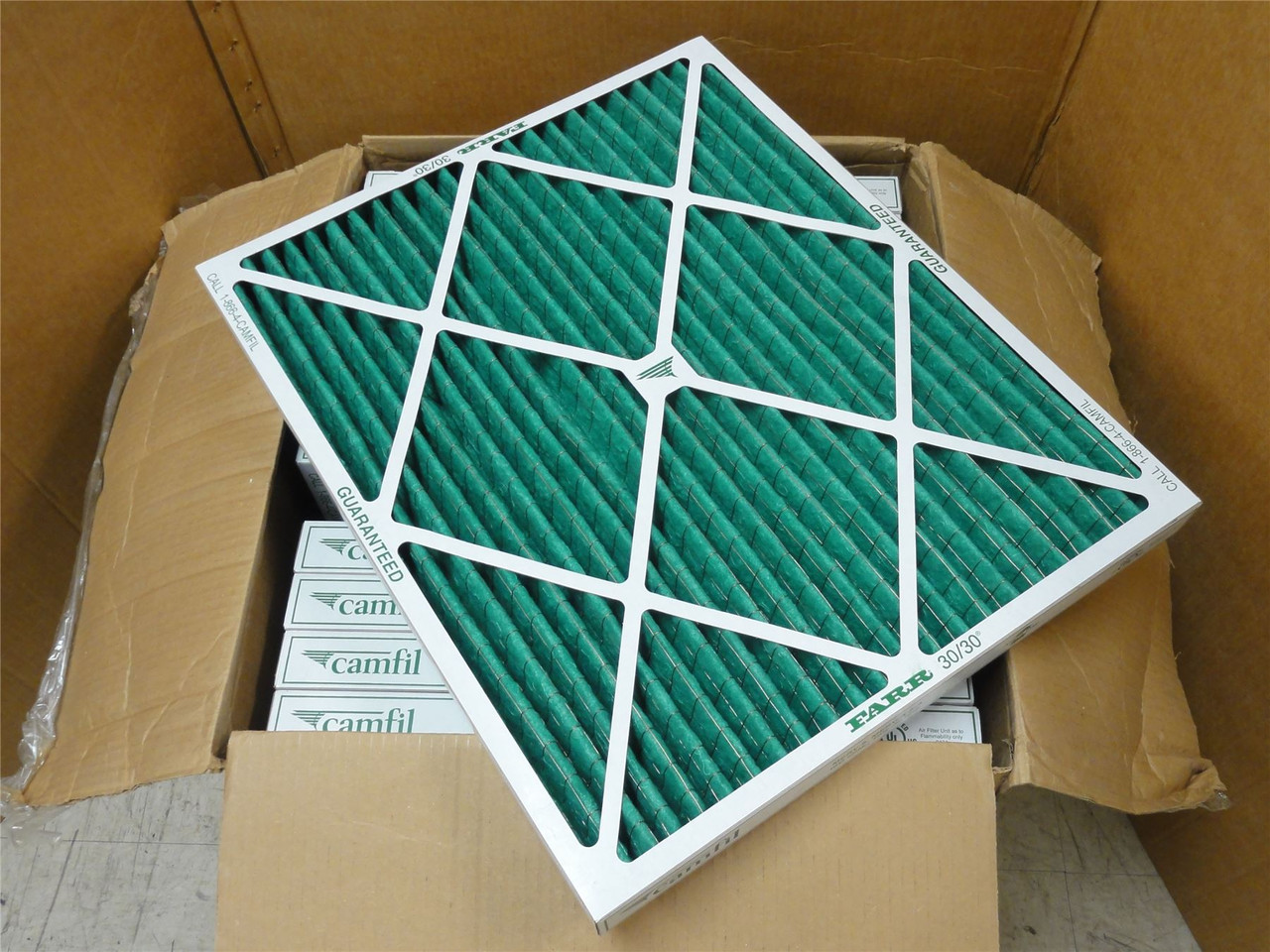 Camfil 49880012; Box-12 Pleated Air Filters; 24" x 20" x 2"