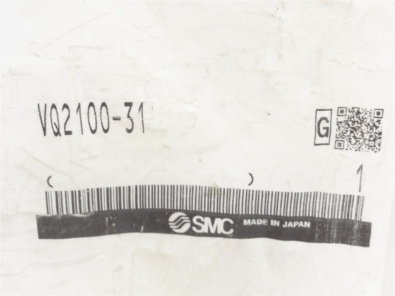 SMC VQ2100-31; Solenoid Air Valve; 0.1-0.7MPa; 110VAC