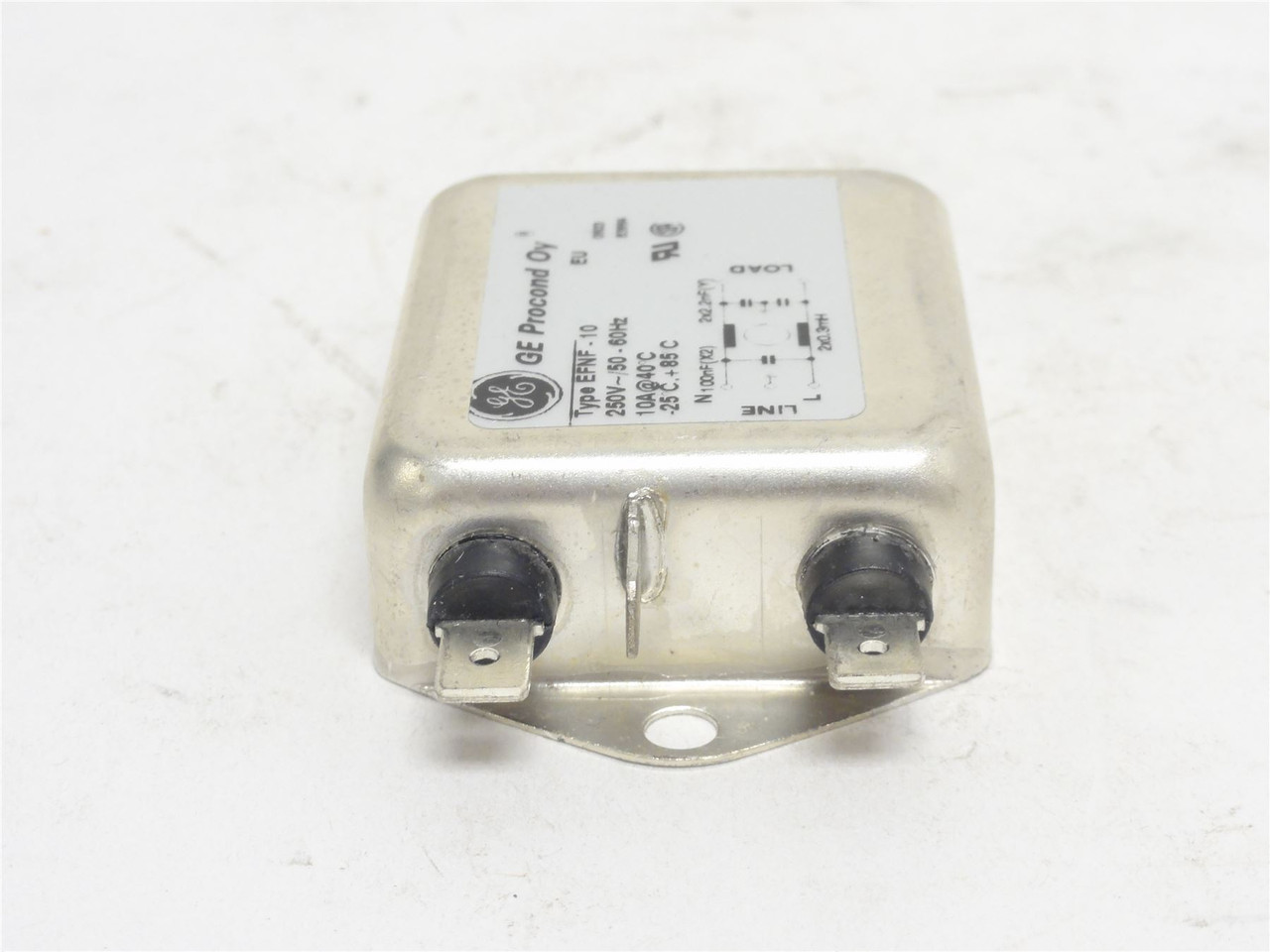 GE EFNF-10; RFI/EMI Filter; 10 Amps; 250VAC
