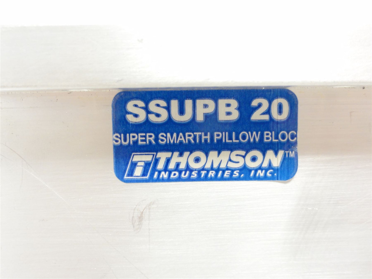 Thompson SSUPB20-CR-E-NI; Round Shaft Pillow Block; 1-1/4"ID
