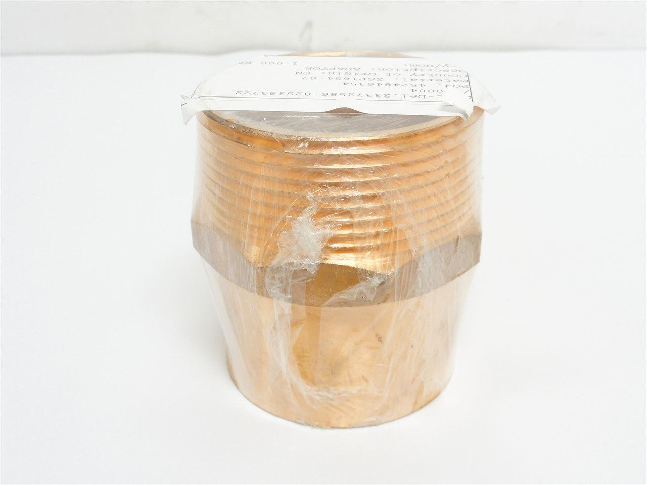 Cryovac SP165407; Copper Pipe Adaptor 2NPT x 2" Sweat