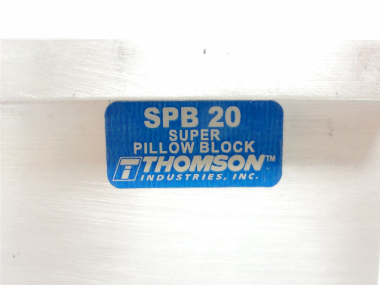 Thompson SPB20-CR-E-NI; Round Shaft Pillow Block; 1-1/4"ID