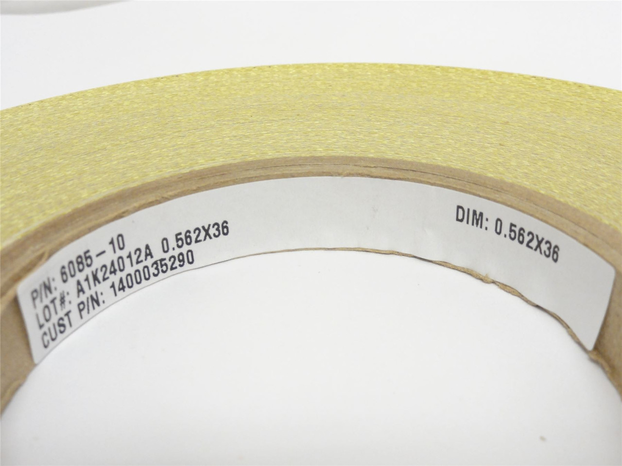 Cryovac 6085109/16X36X10; Teflon Tape; 0.562" Wide x 36' Long