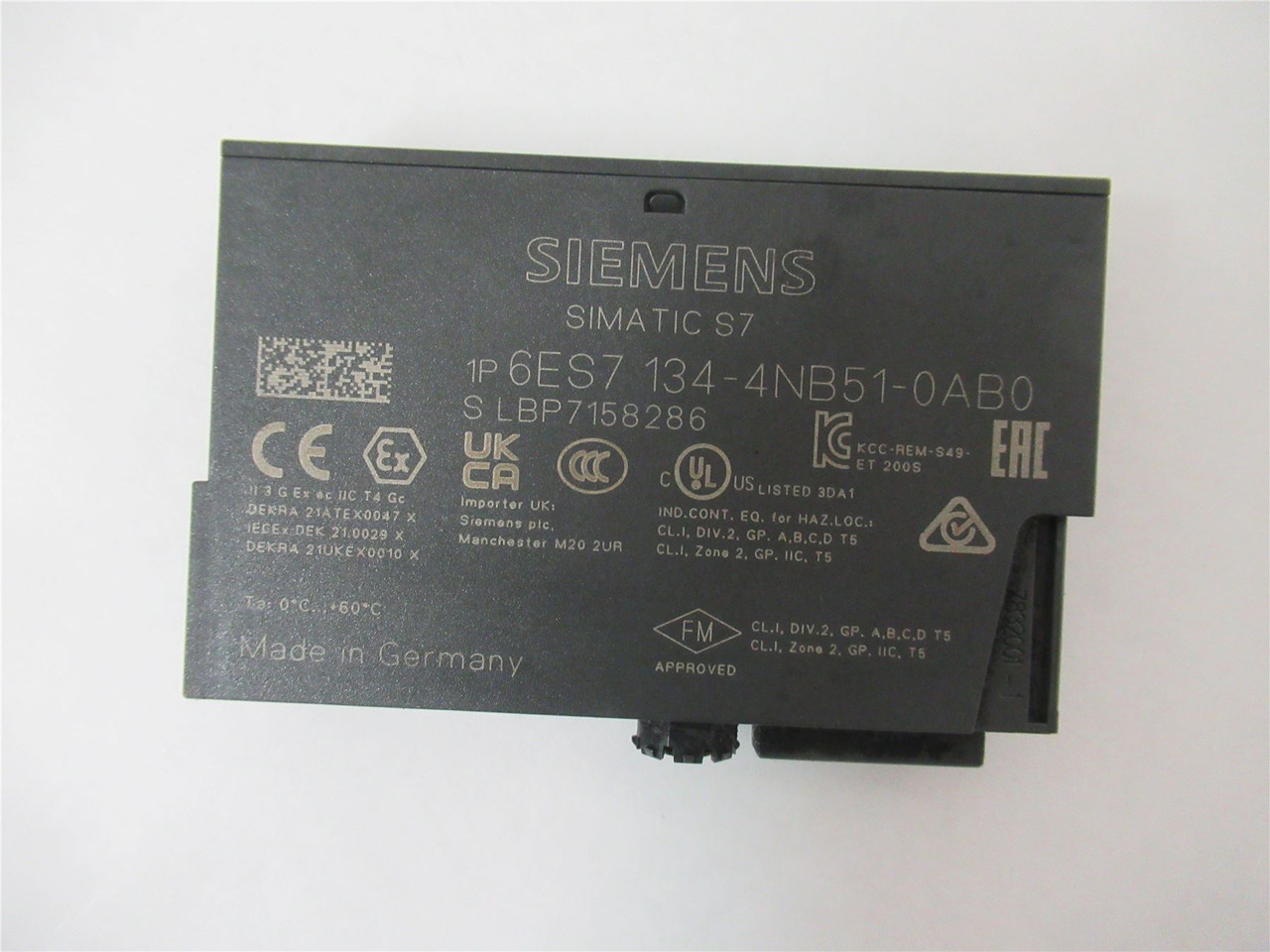 Siemens 6ES7134-4NB51-0AB0; Logic Module 15mm  Width