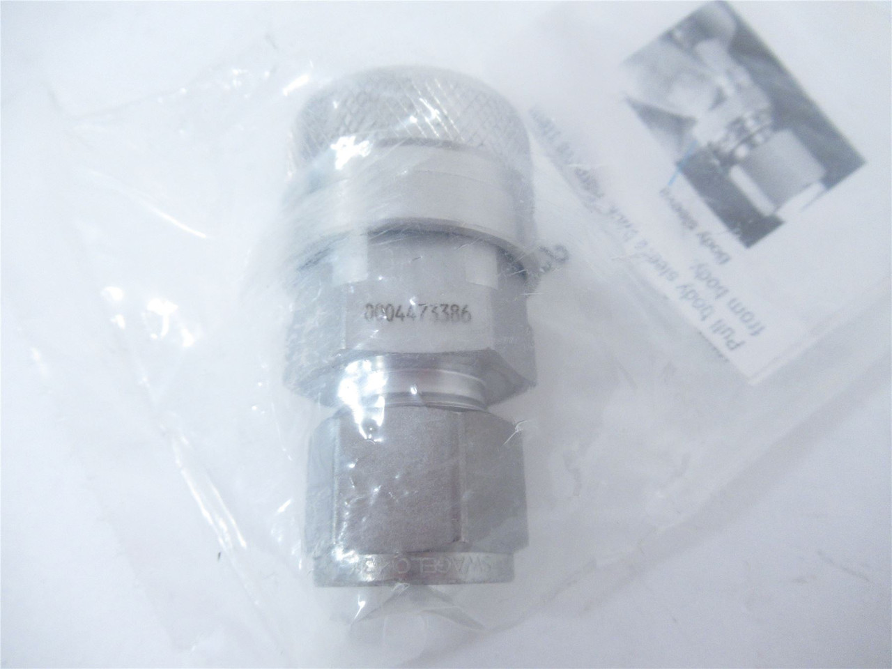 Swagelok SS-QF8-B-810; Quick-Connect Body 1/2" Tube Fitting