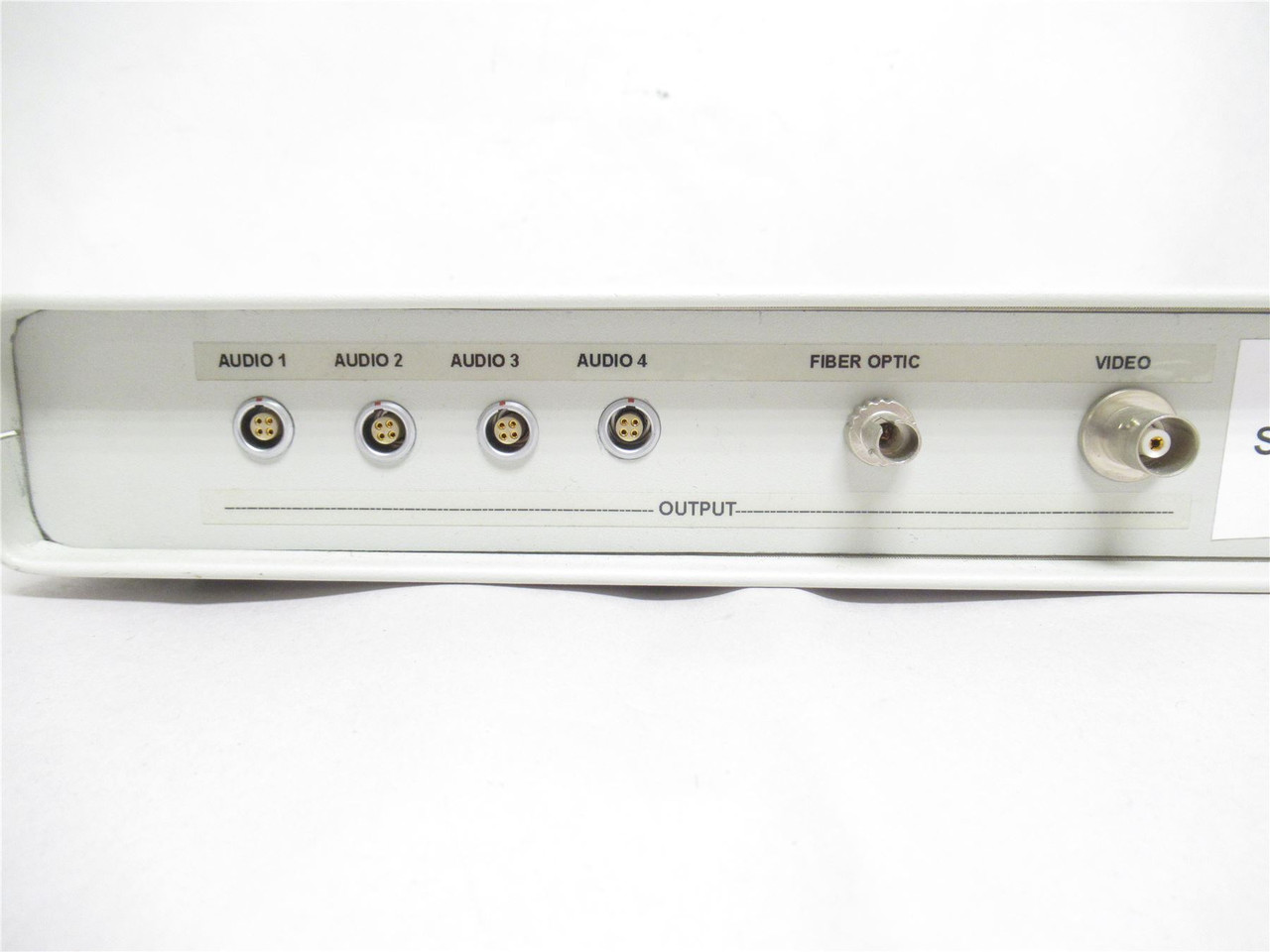 TDK 34401-RX; Audio/Visual Fiber Converter-Receiver; 100-230VAC