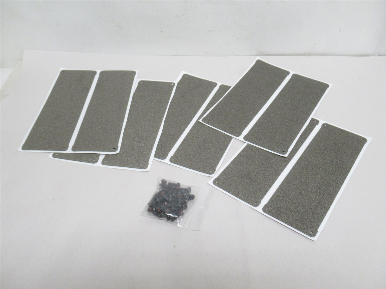 Hammond 1457TEP-10; Lot-5 Black Aluminum End Panels