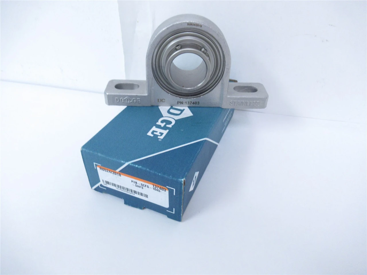 Dodge P2B-SCFS-104S-SHFS; PB Bearing SS 1-7/16"ID 137403