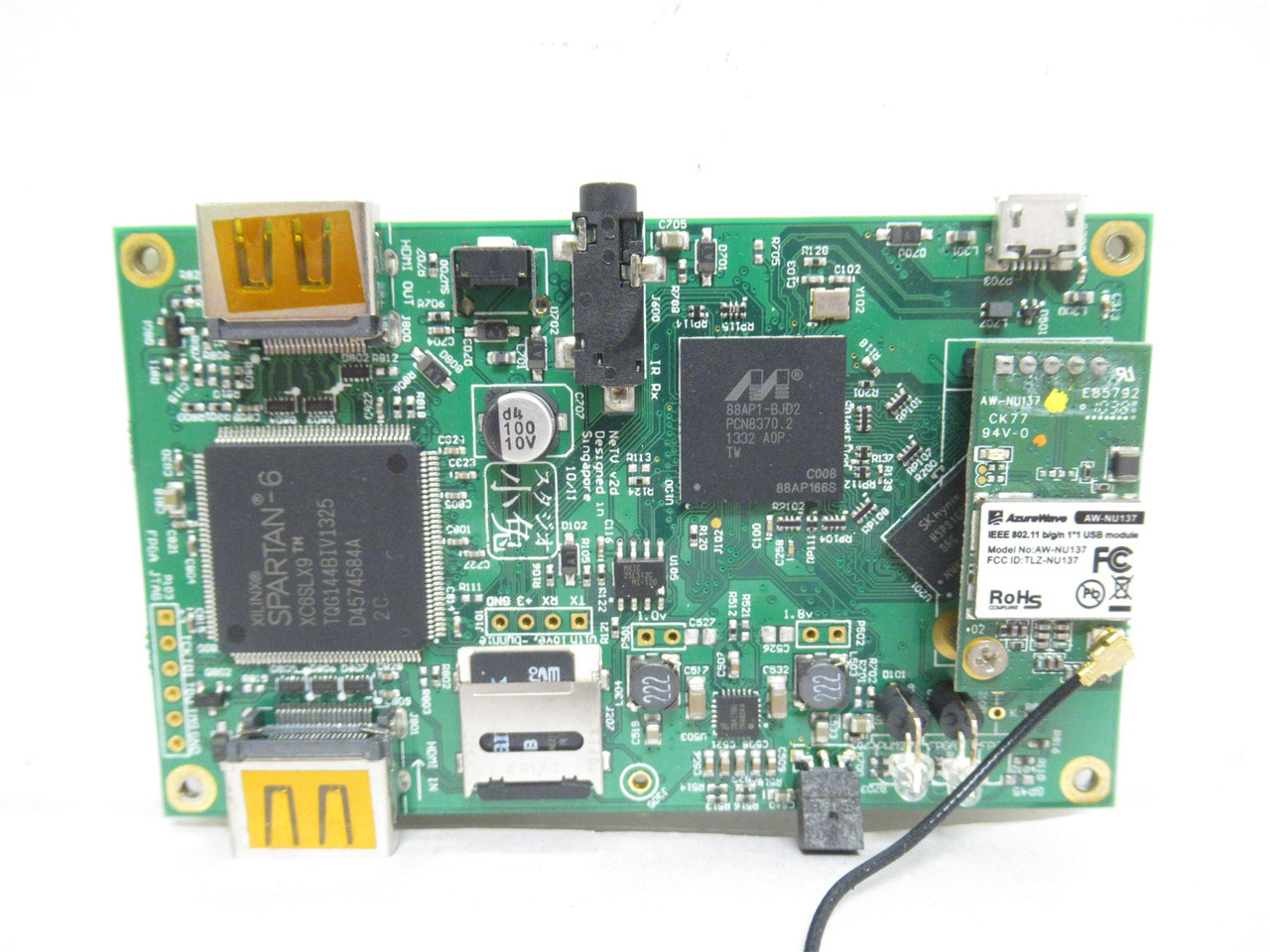 AzureWave AW-NU137; Wireless Module; 802.11bgn