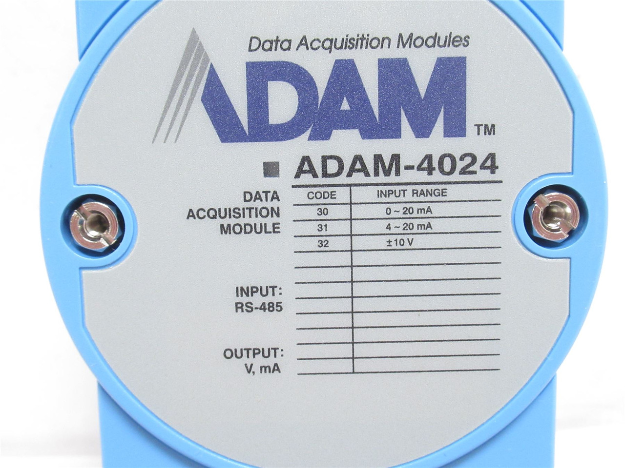 Advantec ADAM-4024-B1E; Data Module w/ Modbus; 4-Channel