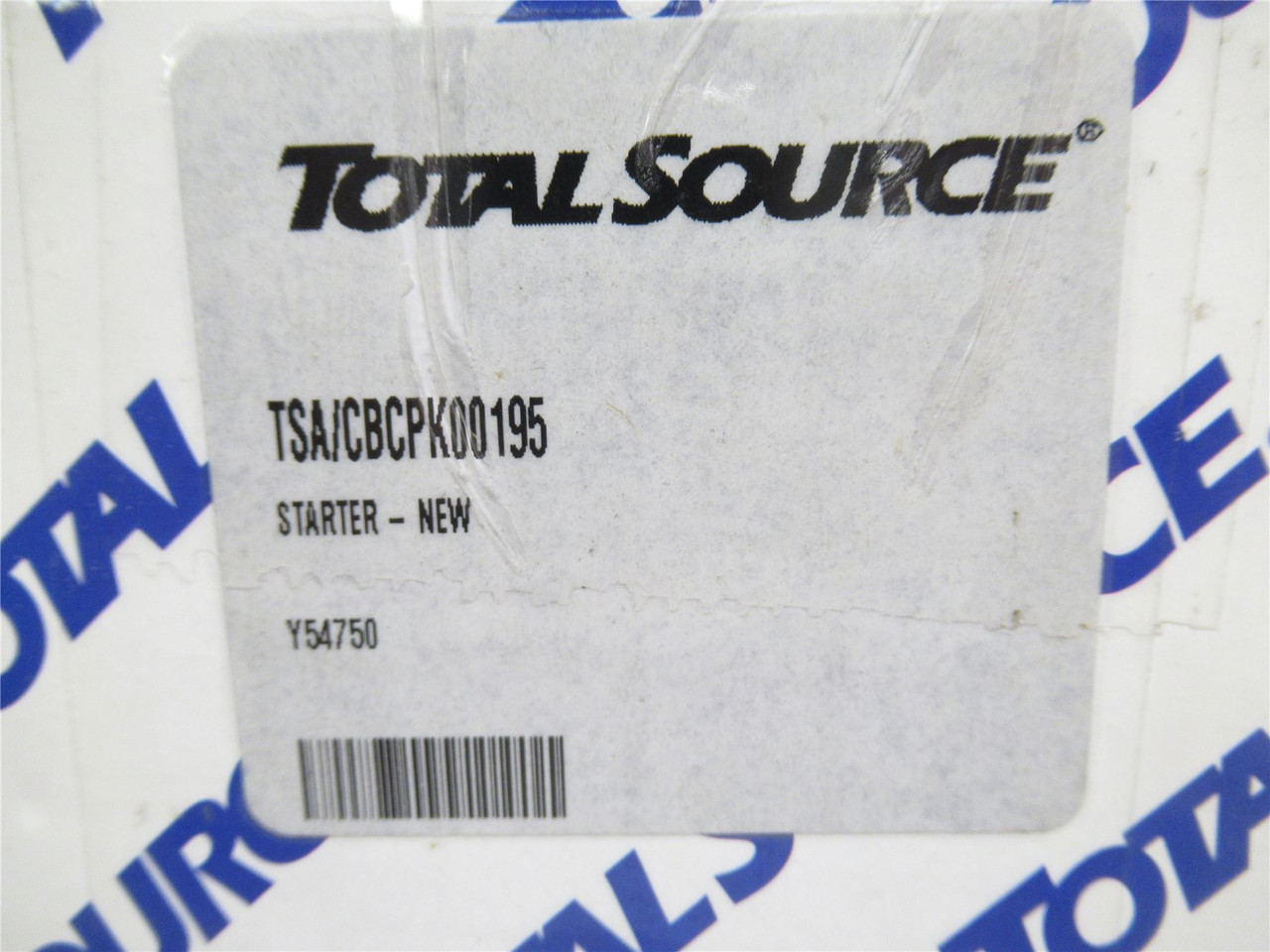 Total Source CBCPK00195; Forklift Starter Assembly 10289562