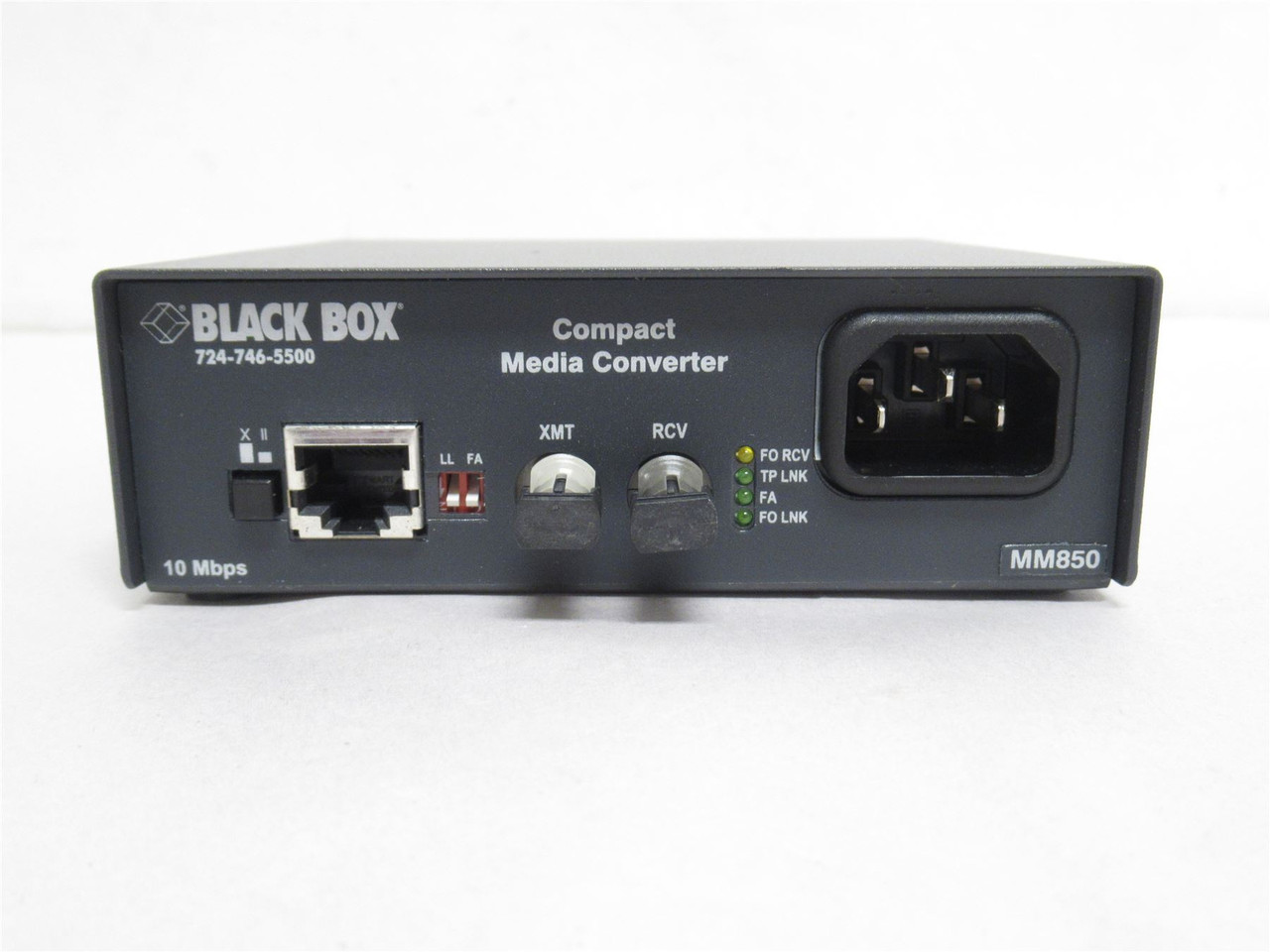 Black Box LMC001A-R2; Communications Convertor; 100-240VAC