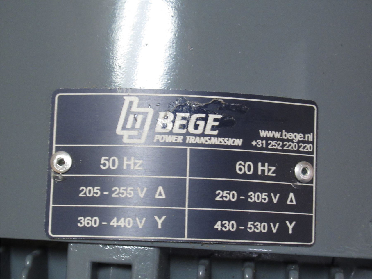 Bege T3A 90-L4; AC Brake Motor; 1.8kW; 230/460V; 1730RPM; 3PH