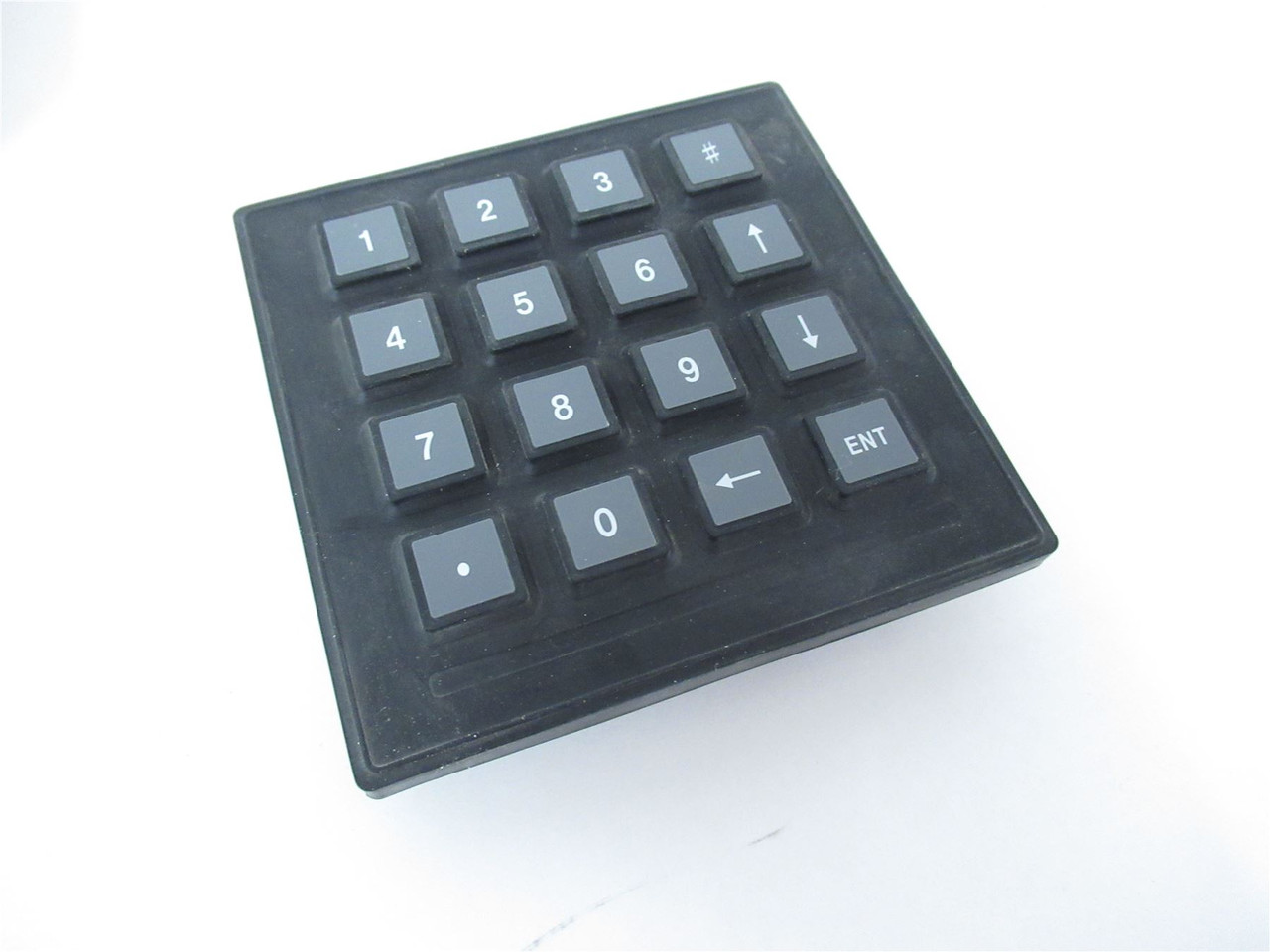 Storm Interface 70160203; Keypad Sealed Black Rubber w/16 Key