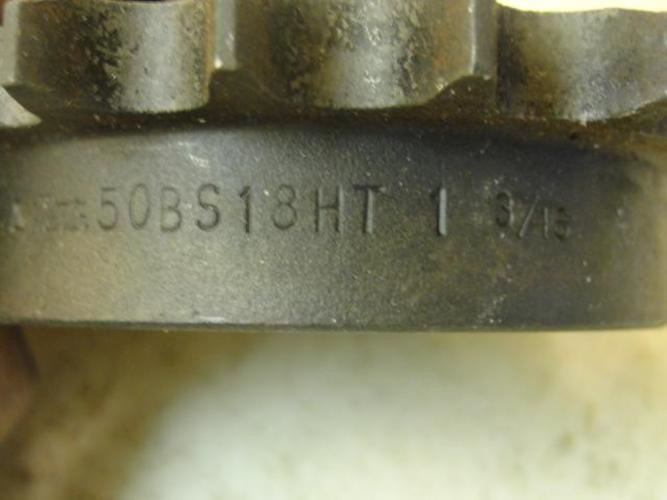 Martin 50BS18HT-1-3/16; Sprocket; # 50; 18T; 1-3/16"ID