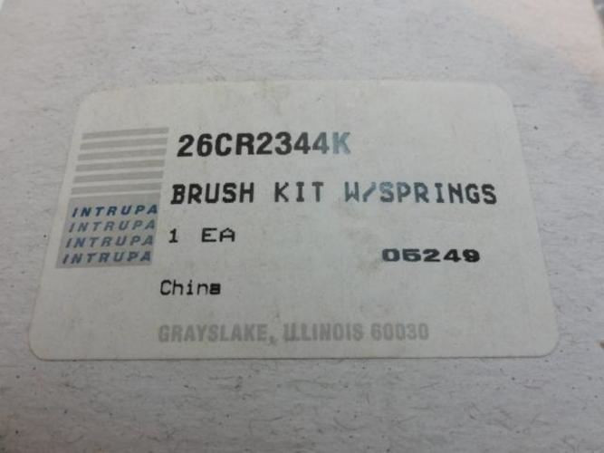 Intrupa 26CR2344K; Motor Brush Kit; 8 brushes; 8 springs