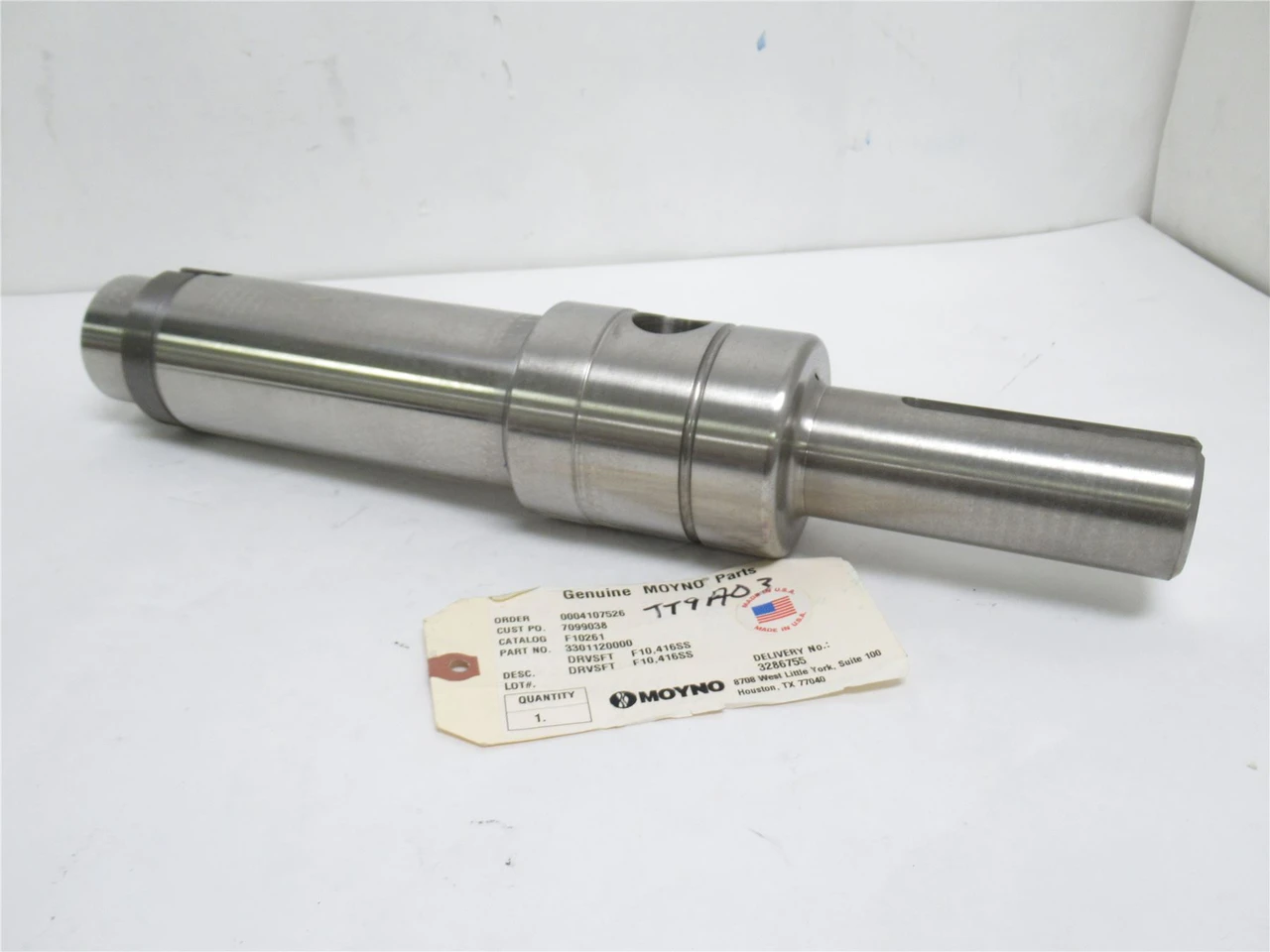 Moyno F10261; Drive Shaft; SS; 17-3/8" Long