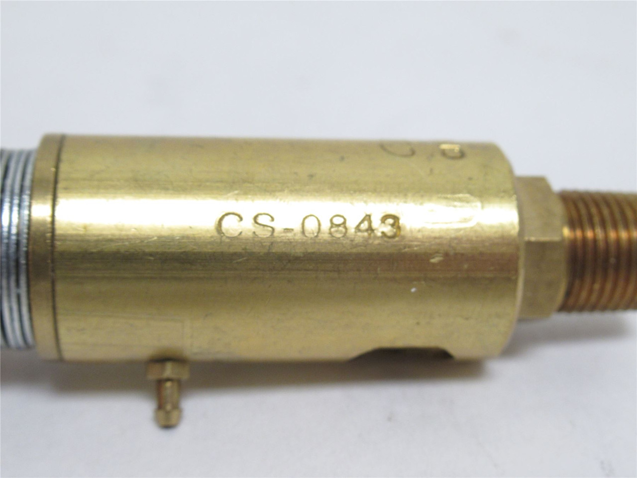 Clippard CS-0843; Brass Pneumatic Flow Control Valve; 1/8NPT