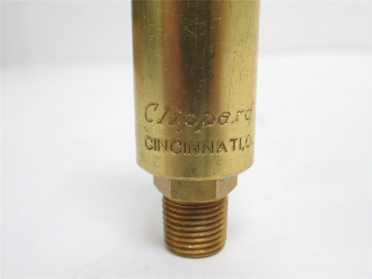 Clippard CS-0843; Brass Pneumatic Flow Control Valve; 1/8NPT